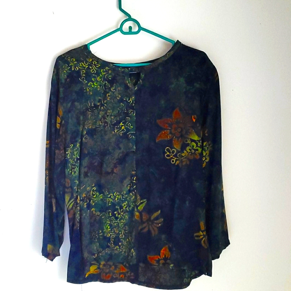 Womens floral tunic